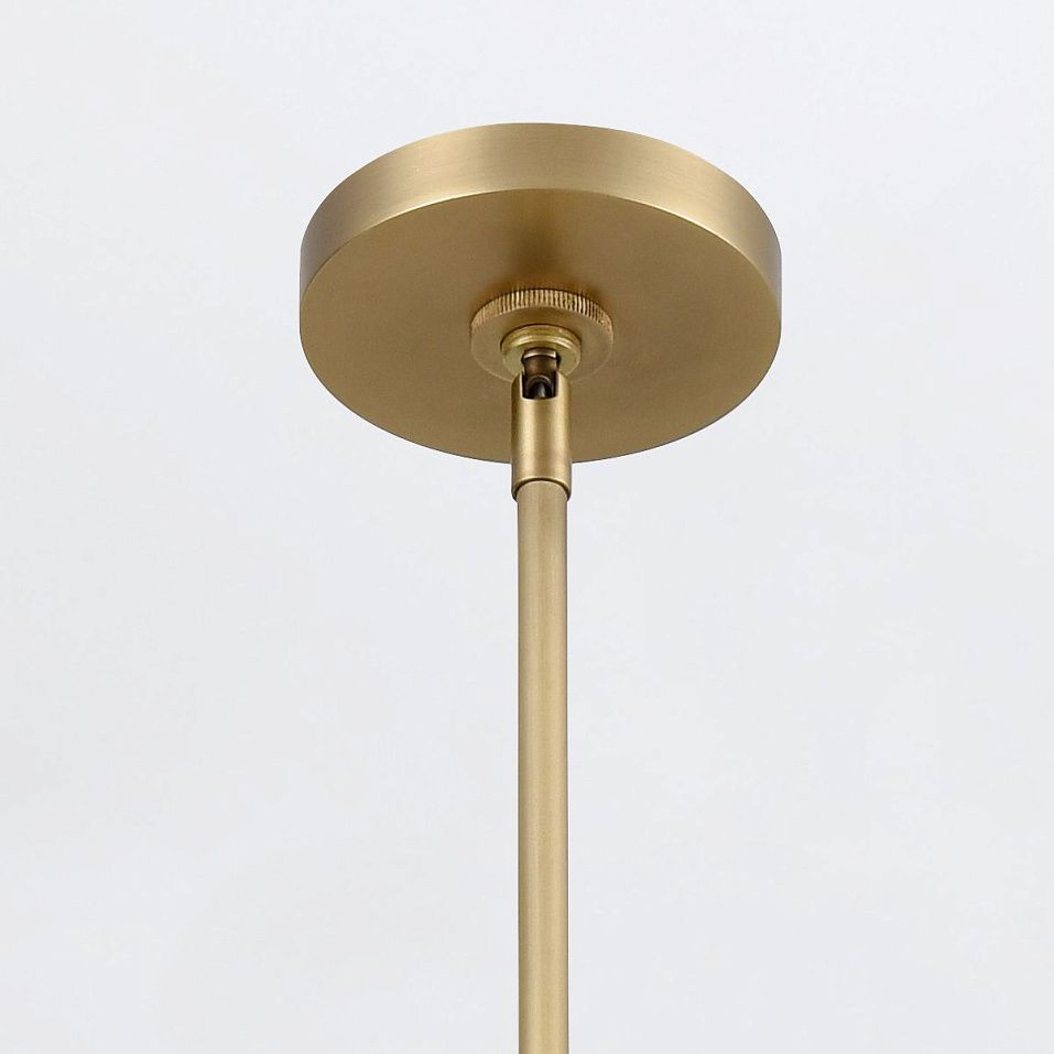 QN-VALISE-LP80-VBS-CL VALISE Vintage Brass/Cognac Leather ///Frosted подвесной LED 1х30  х   