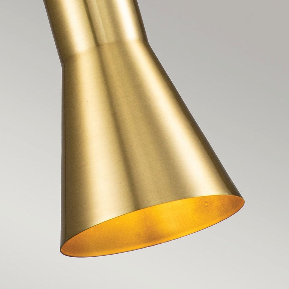 ETOILE-P-S-AB ETOILE Aged Brass and Gold Leaf /Aged Brass// подвесной E27 1х60  х   