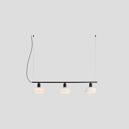 20338-116 TATAWIN matt black/white// подвесной E27 3х15  х  20338-116