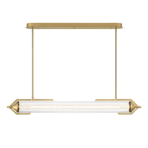 QN-ESPADA-LP-BG ESPADA Brushed Gold/Clear//прозрачный подвесной LED 1х38  х  QN-ESPADA-LP-BG