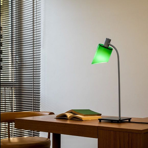 LDB EDV 11 LAMPE DE BUREAU   GREY/GREEN//зеленый настольный E14 1х20  х  LDB EDV 11