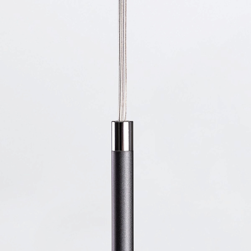QN-ORBIT-P-M-TEAK ORBIT Teak Veneer / Nickel-Plated Aluminium /Teak Veneer /Opal Glass// подвесной E   