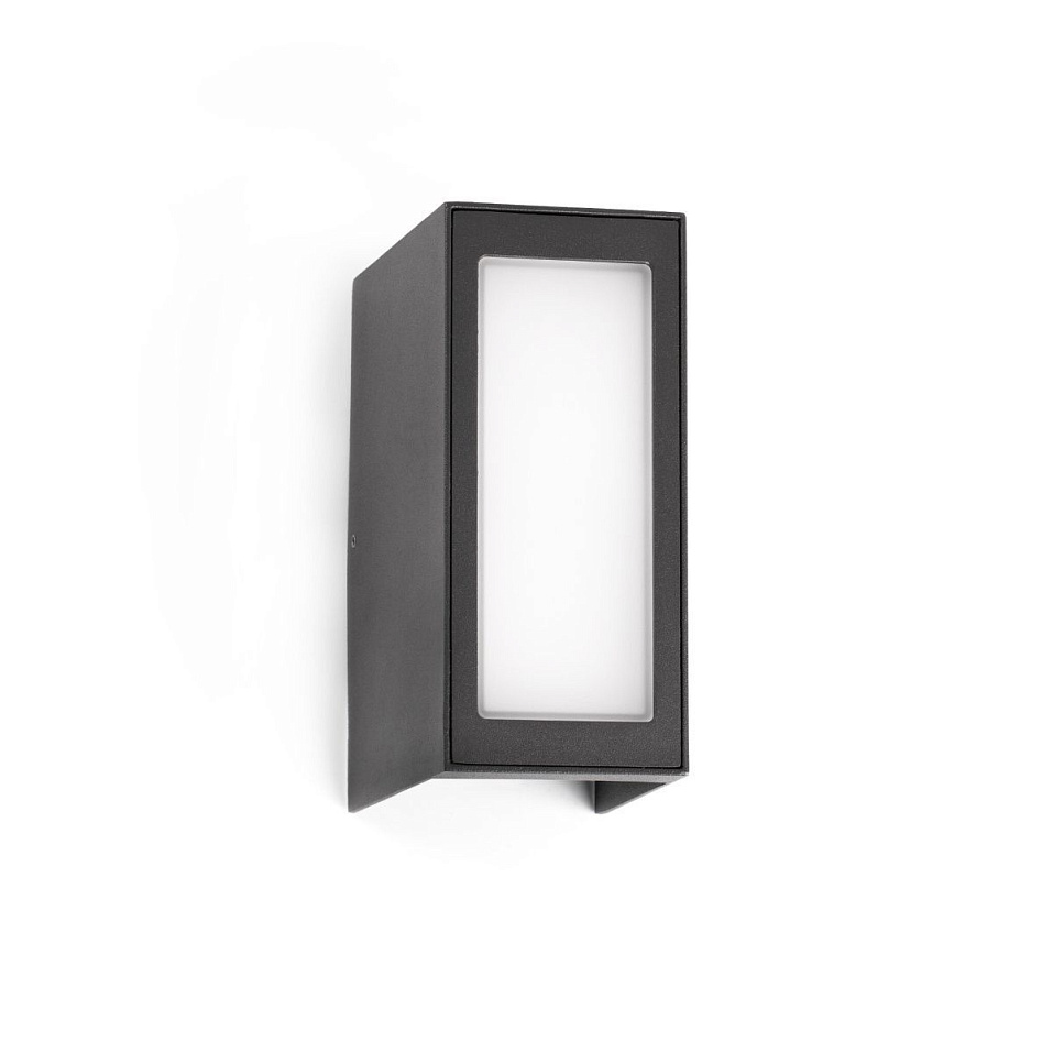 70264 LOG dark grey/opal white// настенный LED 1х9  х   