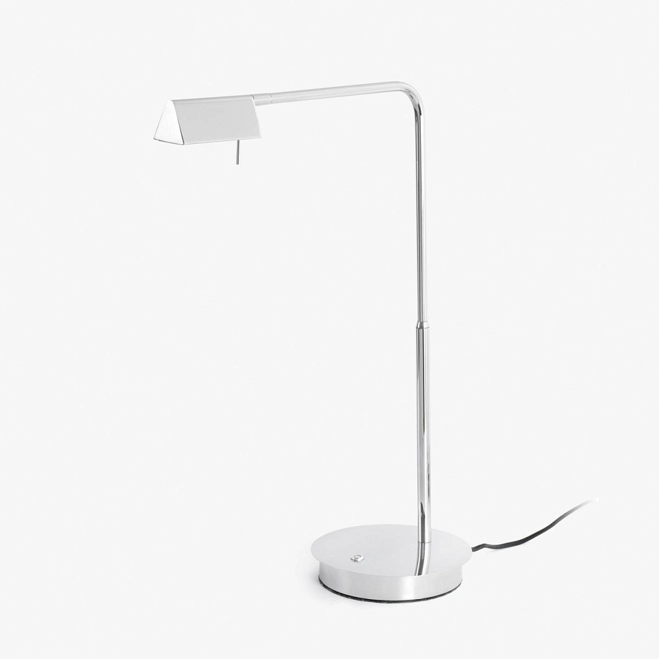 28202 ACADEMY Chrome/Chrome//матовый настольный LED 1х6  х   