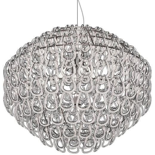 GIOGALI SP80 CR  chrom/clear// подвесной E27 5х77  х  GIOGALI SP80 CR