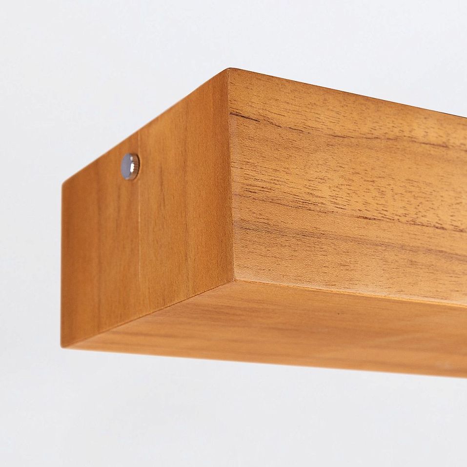 QN-HORIZON-LED-LP-140-TEAK HORIZON Teak Veneer /Teak Veneer//матовый подвесной LED 1х65  х   