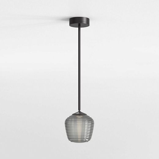 1464003+5039004 NARA Matt black/Smoke// подвесной LED 1х7.6  х  1464003+5039004