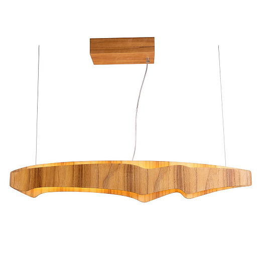QN-HORIZON-LED-LP-100-TEAK  HORIZON Teak Veneer/Teak Veneer//матовый подвесной LED 1х46  х  QN-HORIZON-LED-LP-100-TEAK 