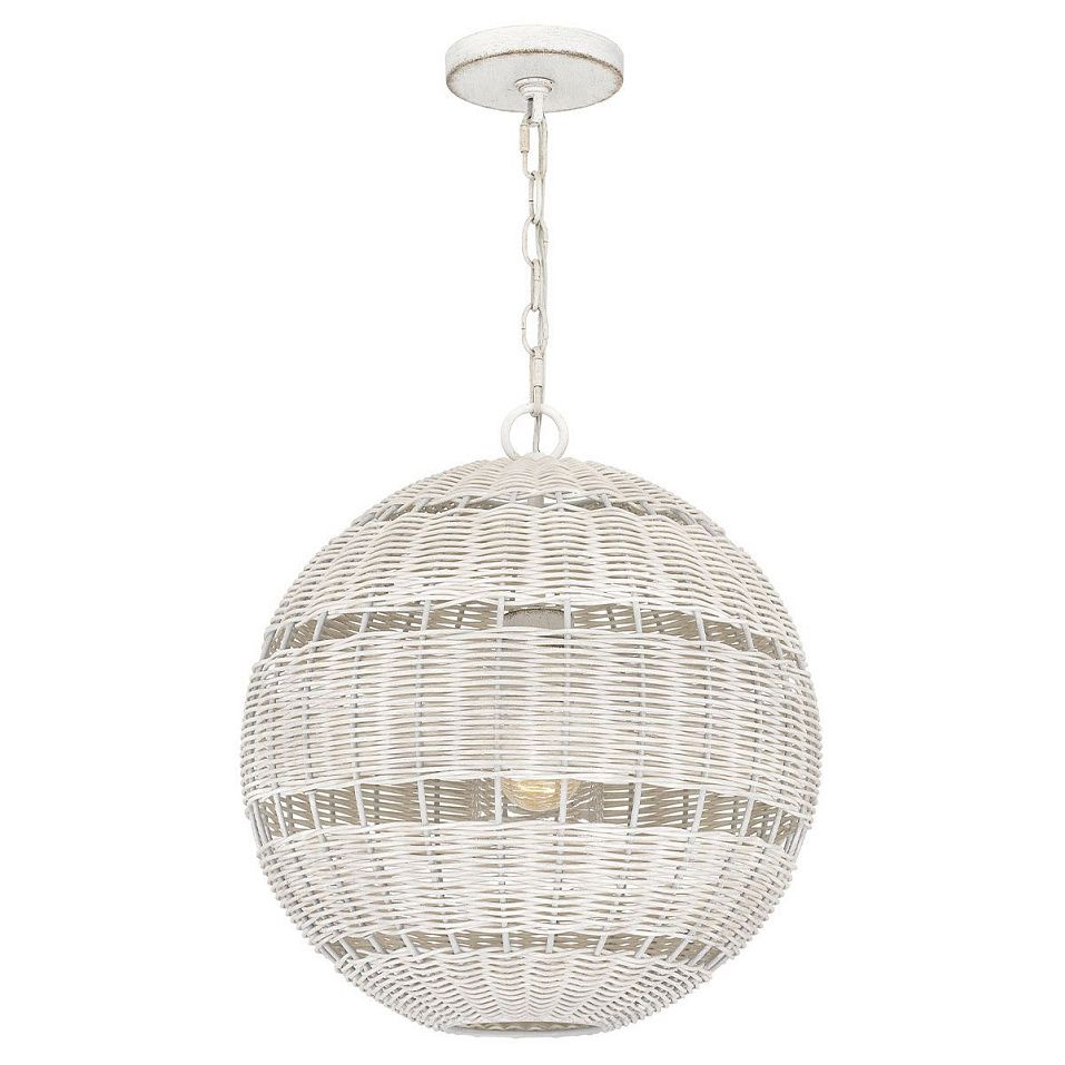 QZ-LINDENDALE-P-AWH LINDENDALE Antique White/Antique White//Clear подвесной E27 1х60  х   