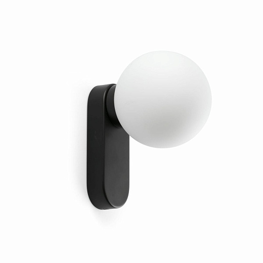62830 MABE Matt Black/Opal// настенный LED 1х6  х  62830