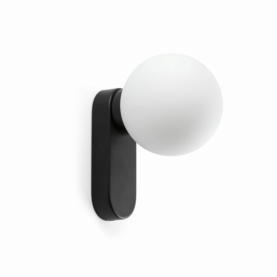 62830 MABE Matt Black/Opal// настенный LED 1х6  х   