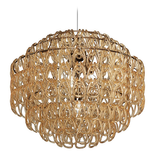 GIOGALI SP 60 OR AM GIOGALI gold/crystal amber// подвесной E27 3х77  х  GIOGALI SP 60 OR AM