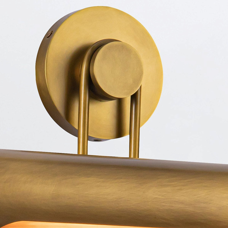 QN-WYNWOOD-PL-M-VBS  WYNWOOD Vintage Brass /Vintage Brass // настенный E27 2х60  х   