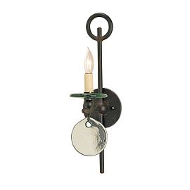 QNC-SETHOS-WB-ABK SETHOS Old Iron/Recycled Glass /// настенный E14 1х60  х  QNC-SETHOS-WB-ABK