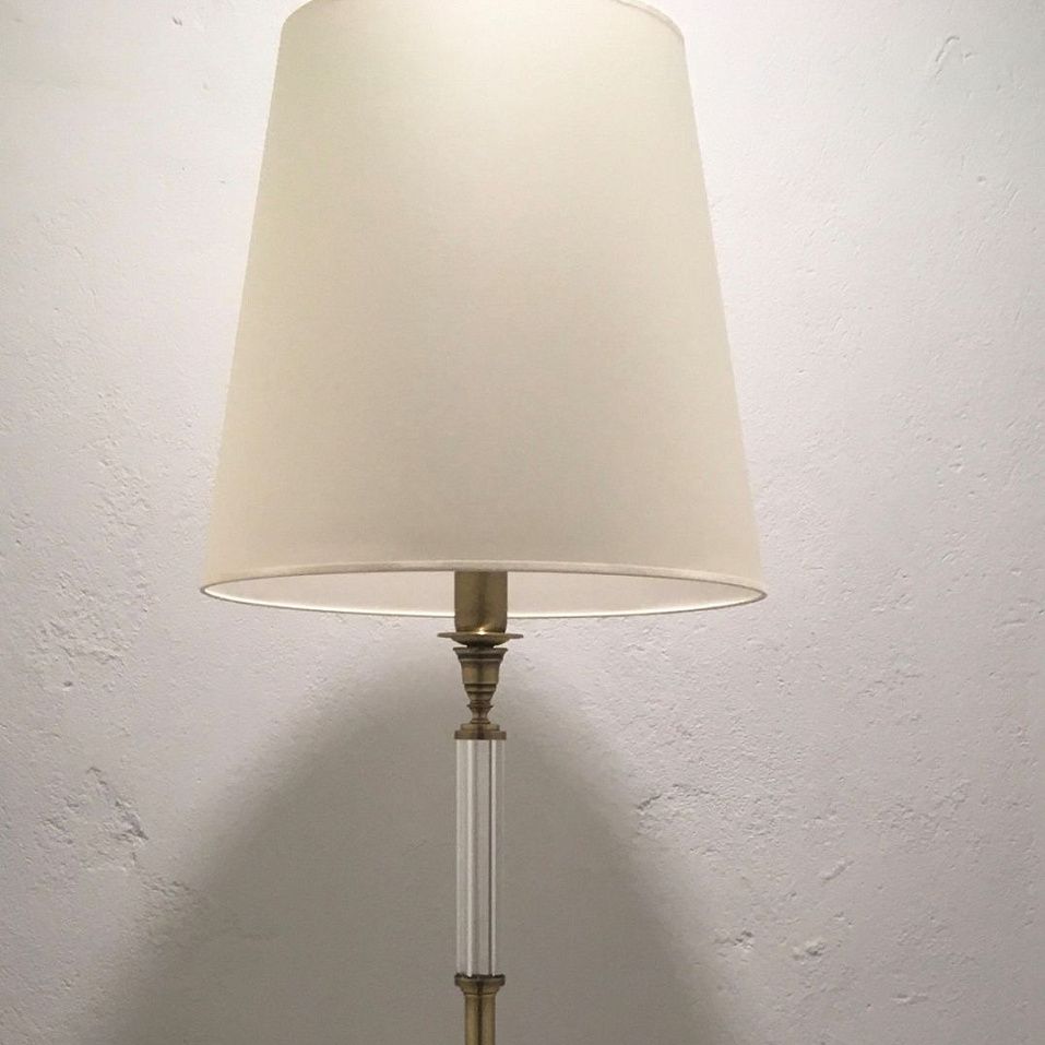 NAP-LS-1(P/A) LS N-03-6  NAPOLI patina brass/beige// напольный E27 1х60  х   