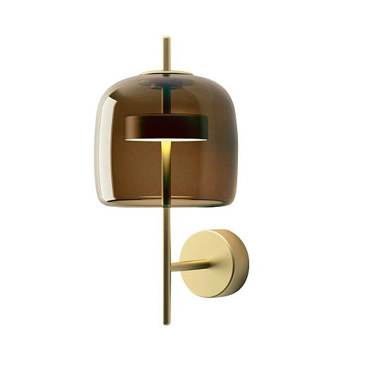 JUBE AP S FU/TR OS JUBE matt gold/smoky transparent// настенный LED 3000K 1х8.5  х  JUBE AP S FU/TR OS