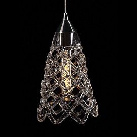 AVOSKA  никель/прозрачный// подвесной E27 1х60  х  AVOSKA