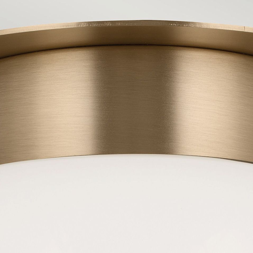 KL-ALBERS-F-G-CPZ ALBERS Champagne Bronze /Shiny Opal// потолочный E27 1х60  х   