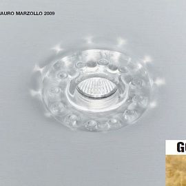 XV2002-GU10 INCASSI grey/gold// встраиваемый GU10 1х50  х  XV2002-GU10