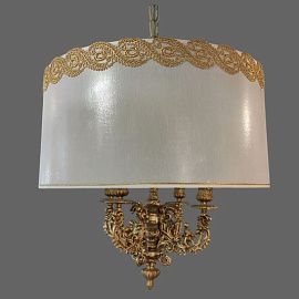 L 1461/CH3 OV   состаренное золото/слоновая кость// подвесной E14 3х40  х  L 1461/CH3 OV 