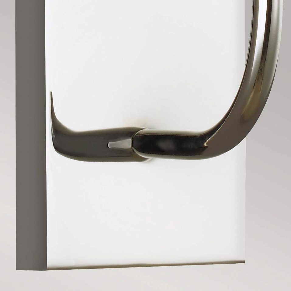 FE-BRIANNA1-PN BRIANNA Polished Nickel /white// настенный E14 1х40  х   