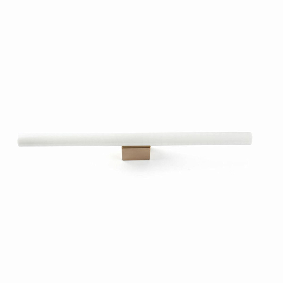 63554 CALMA brushed gold/opal white// настенный LED 1х7  х   