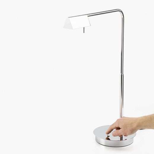 28202 ACADEMY Chrome/Chrome//матовый настольный LED 1х6  х  28202