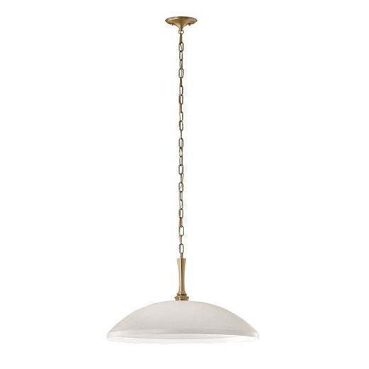 KL-DELAROSA-P-WH  DELAROSA Champagne Bronze /White // подвесной E27 1х60  х  KL-DELAROSA-P-WH 