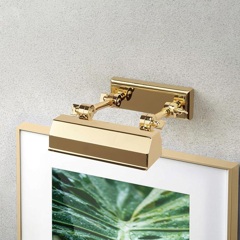 CHAWTON-PLS-PB CHAWTON Polished Brass /Polished Brass // подсветка для картин E14 1х40  х   