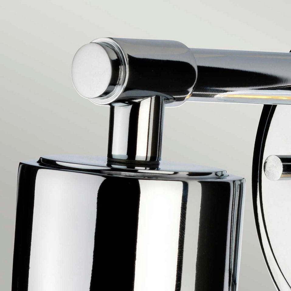 BATH-MORVAH1-PC MORVAH Polished Chrome /Clear Seeded Glass // настенный E27 1х60  х   