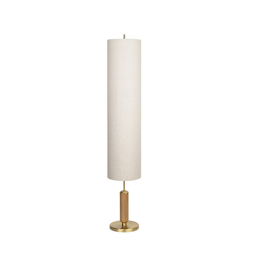 NAT-LS-3(ZM) NATURE matt gold/solid oak/beige// напольный E14 3х60  х  NAT-LS-3(ZM)
