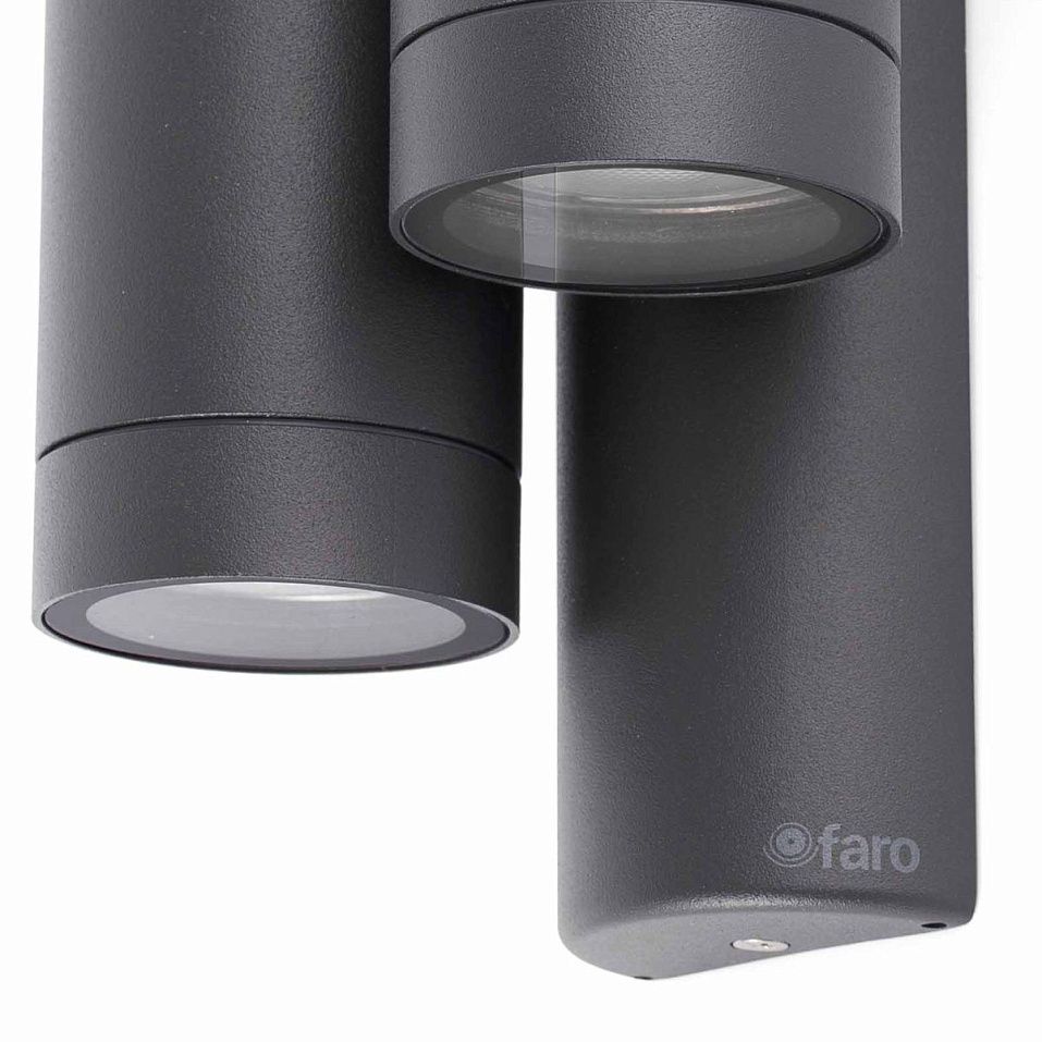 75503 STEPS 4L Dark Grey///Transparent настенный GU10LED 4х8  х   