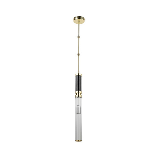 IZA-ZW-1(Z/1)T IZANO gold/black granite/clear// подвесной E14 1х40  х  IZA-ZW-1(Z/1)T