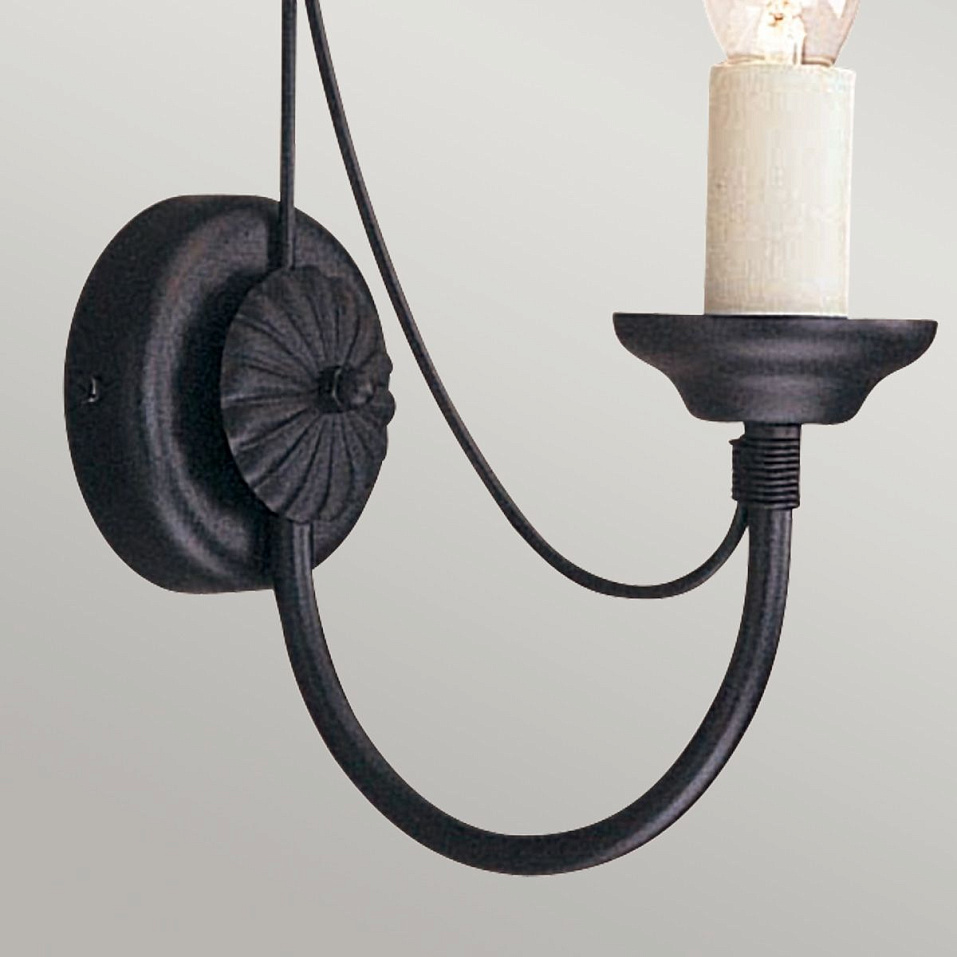 CB1-BLACK CARISBROOKE  Black /// настенный E14 1х60  х   