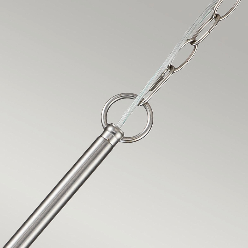 KL-CAPITOL-HILL6-BN CAPITOL HILL Brushed Nickel /// подвесной E27 6х40  х   