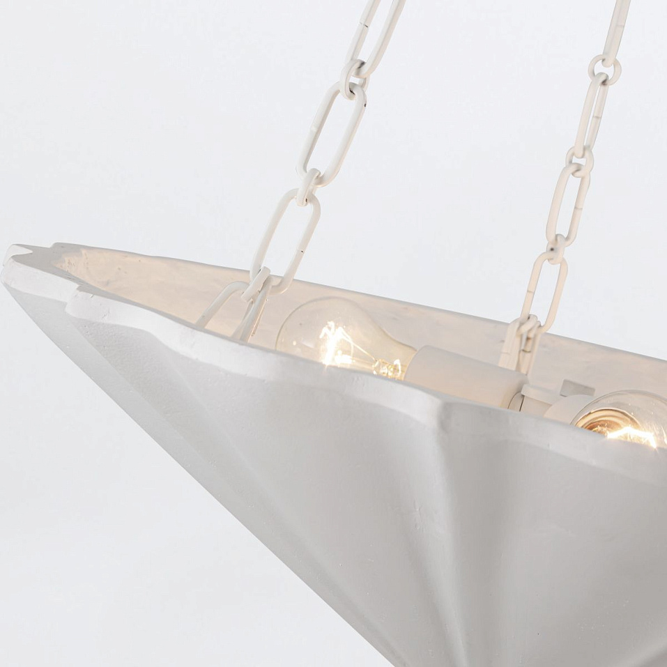 QN-MARTINE-P-WHT  MARTINE Antique White /Antique White // подвесной E27 3х60  х   