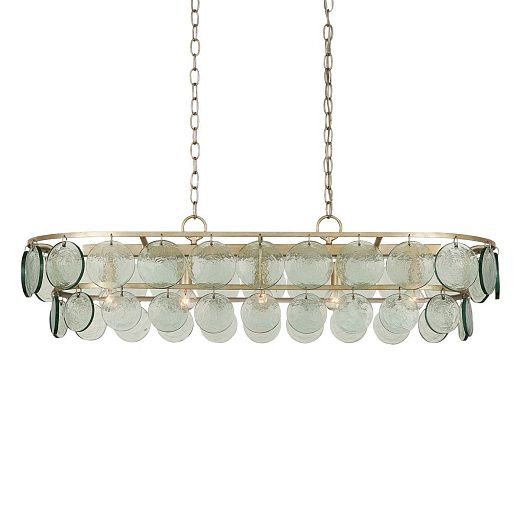 QNC-SETTAT-5LP-SL SETTAT Silver Leaf/ Recycled Clear/// подвесной E27 5х60  х  QNC-SETTAT-5LP-SL