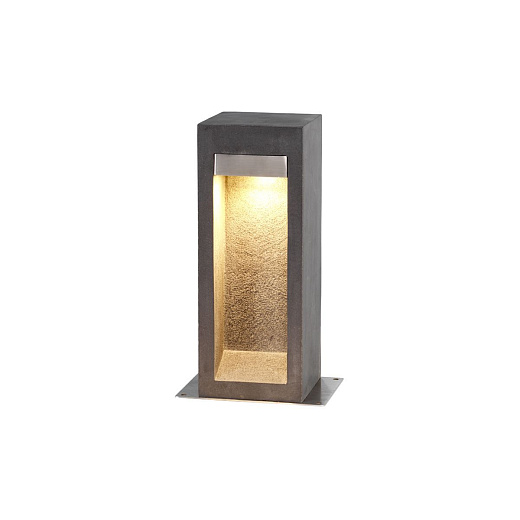 PARKSTONE-BOL-B PARKSTONE Basalt Stone with Stainless Steel/// напольный LED 1х6  х  PARKSTONE-BOL-B