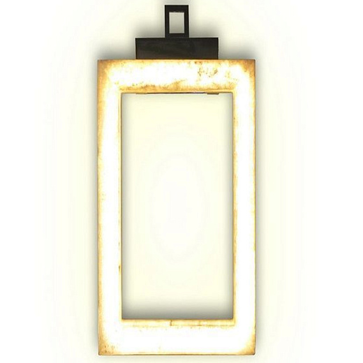 ACAM.002004 UFFIZI polish nickel/marble// настенный LED 1х25  х  ACAM.002004