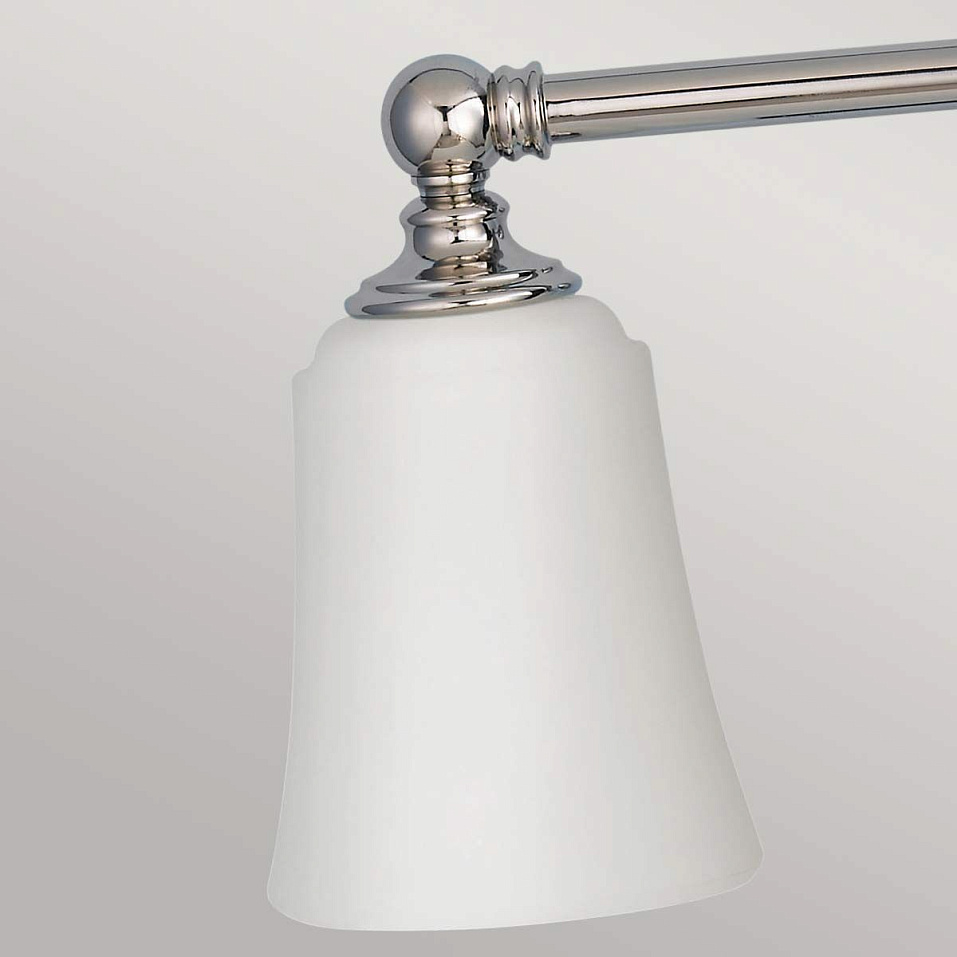 FE-HUGOLAKE3BATH HUGOLAKE Polished Chrome /White// настенный G9 LED 3х3.5  х   