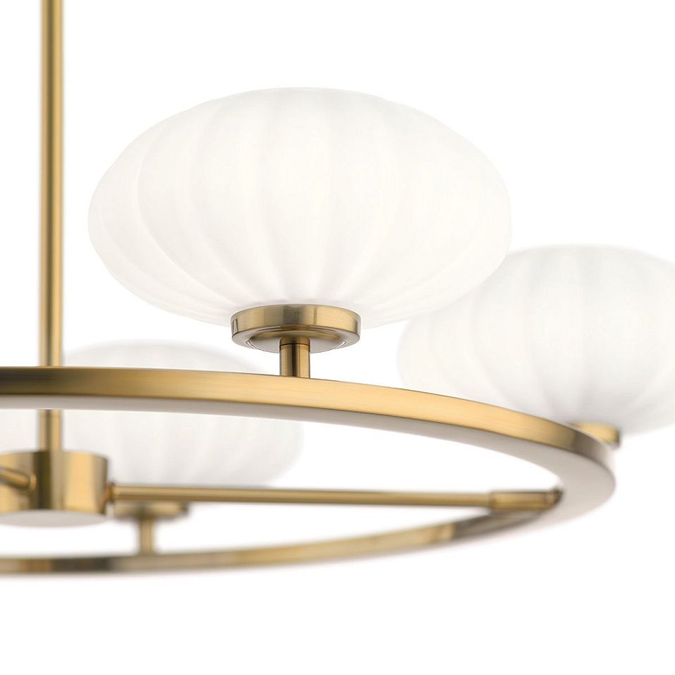QN-PIM5-FXG PIM Fox Gold /Opal white// подвесной G9 LED 5х3  х   
