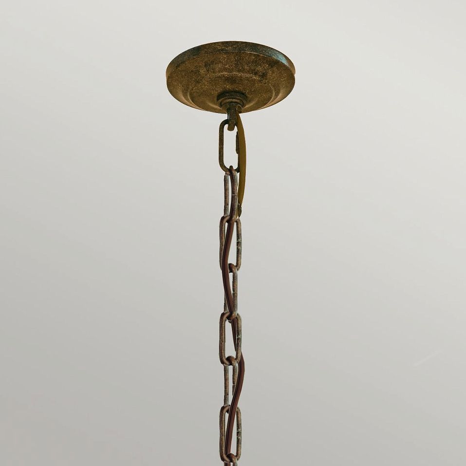 FE-CHATEAU6 CHATEAU Mocha Bronze /// подвесной E14 6х60  х   