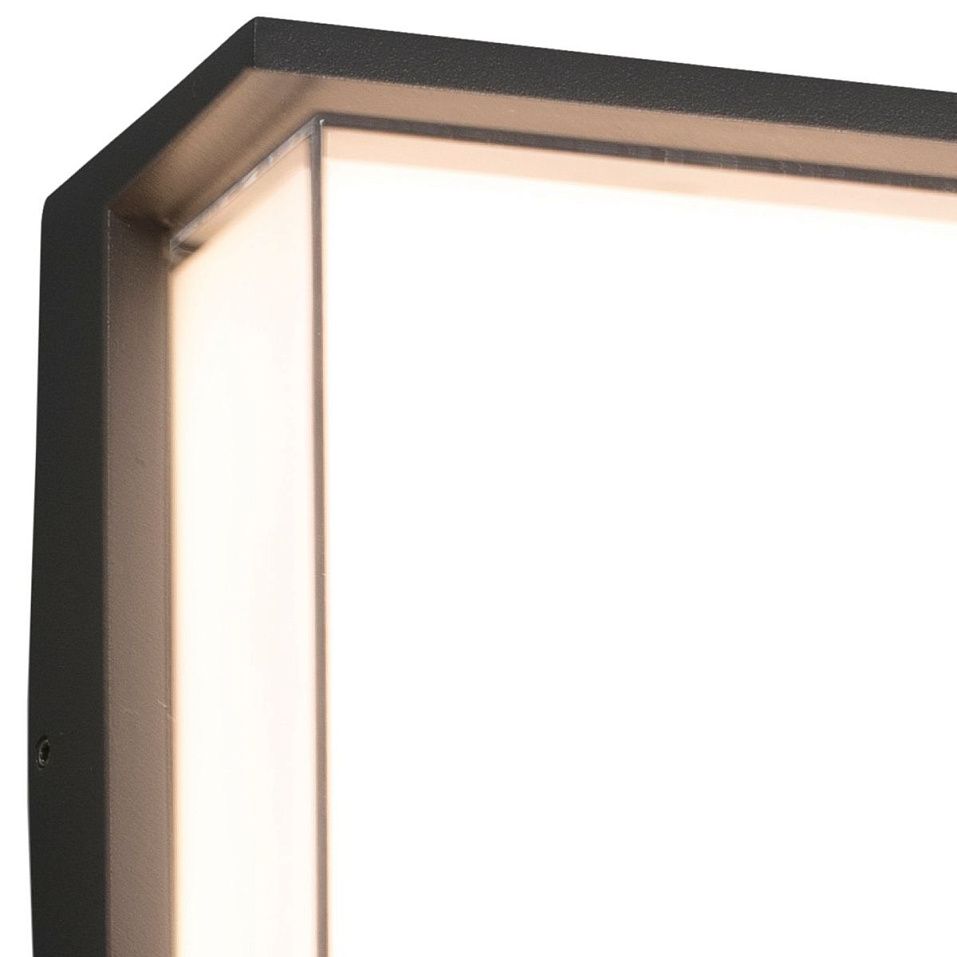 71274 HIKARI Dark grey/Opal// настенный LED 1х10  х   