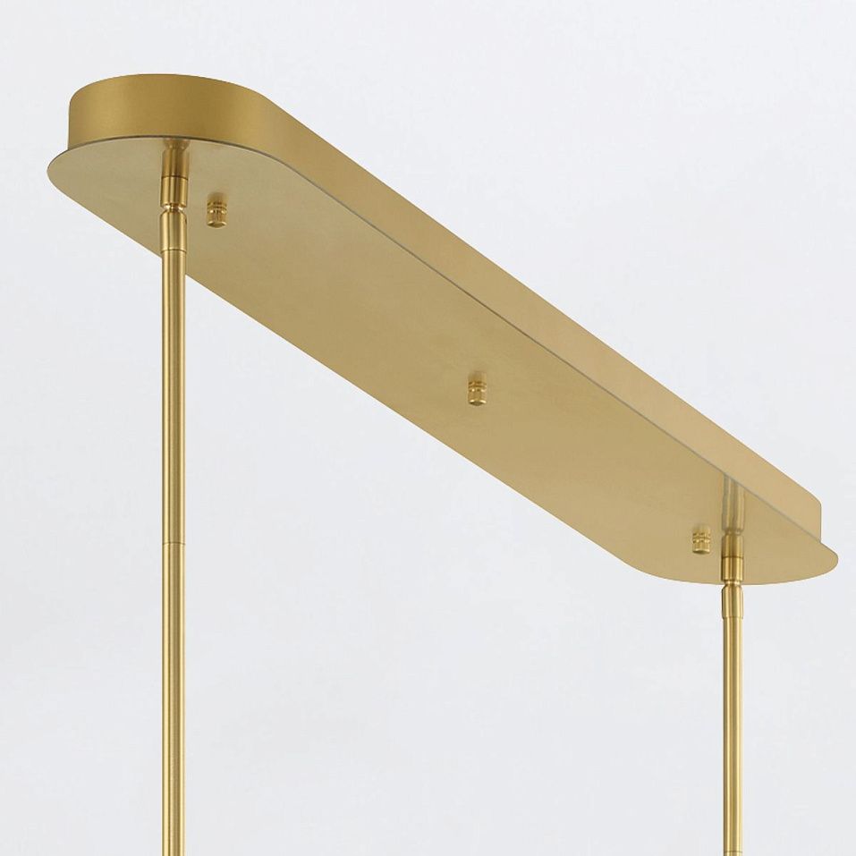 QN-ESPADA-LP-BG ESPADA Brushed Gold/Clear//прозрачный подвесной LED 1х38  х   