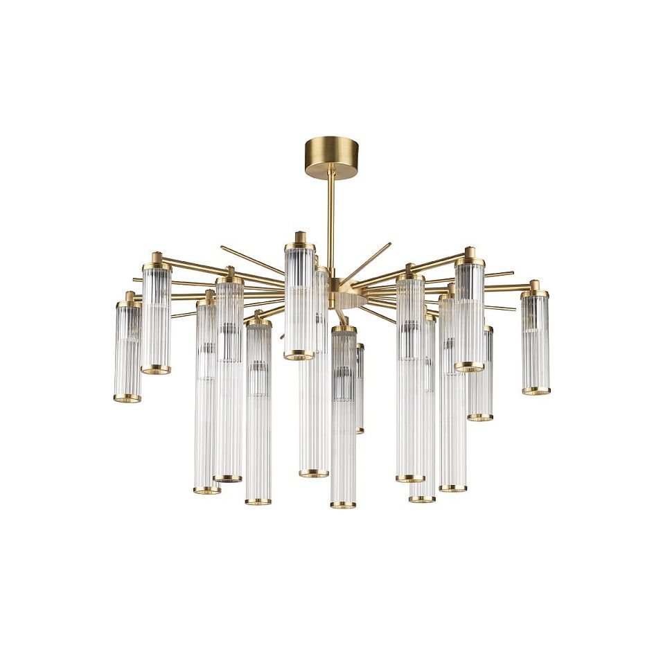 SAL-PL-16(P) SALETTO patina brass/clear// потолочный E14 16х40  х   