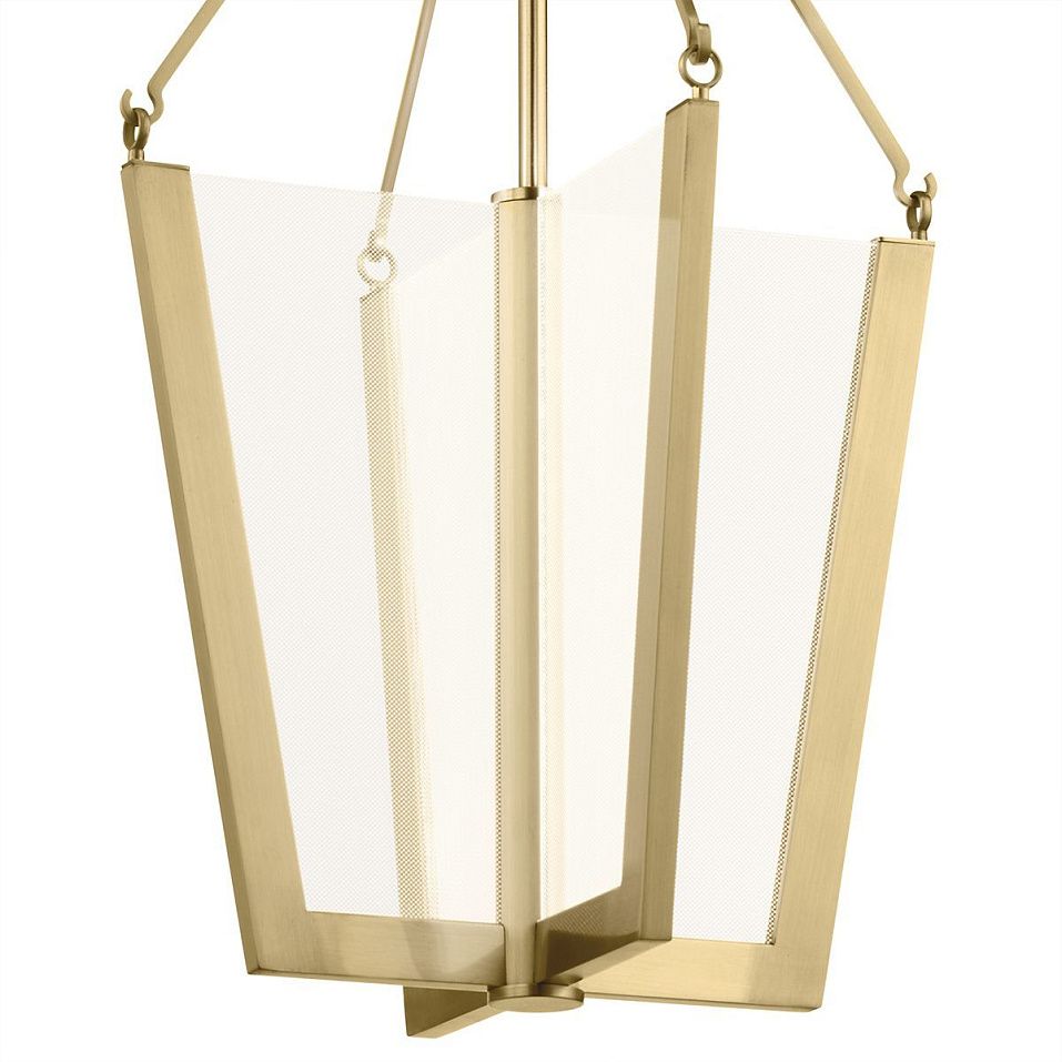 QN-CALTERS-P-M-CG CALTERS Champagne Gold///прозрачный подвесной LED 1х49  х   
