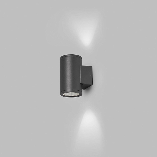 71918 TOND Dark Grey/Dark Grey//прозрачный настенный LED 2х6  х  71918