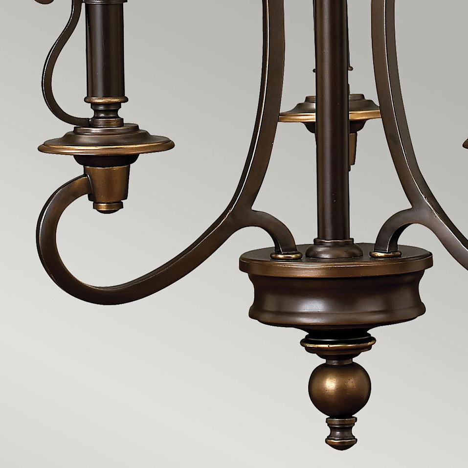 HK-PLYMOUTH3 PLYMOUTH Olde Bronze /Beige Organza// подвесной E14 3х40  х   