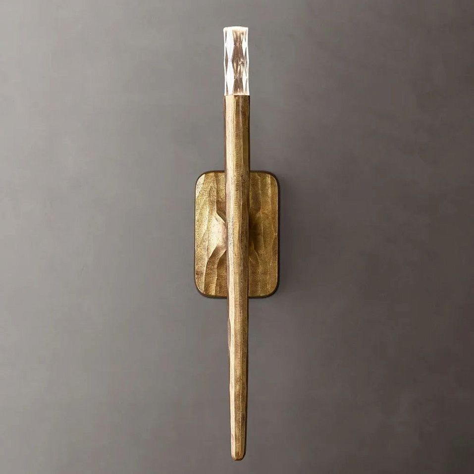AWLS-10522  Forged Brass/Clear// настенный G9 LED х7  х   