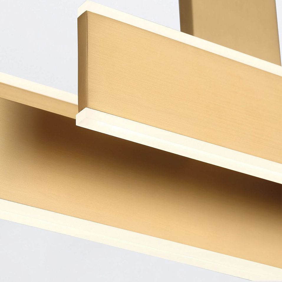 QN-CAMENO-LP-BG CAMENO Brushed Gold///белый подвесной LED 1х74  х   